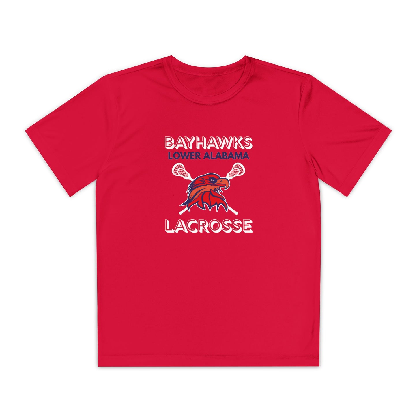 Bayhawks Youth Dry Competitor Tee