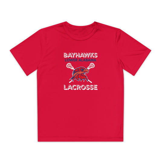 Bayhawks Youth Dry Competitor Tee