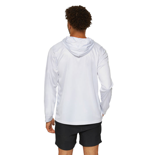Gulf Coast United Blacktips White UPF Long Sleeved Hoodie