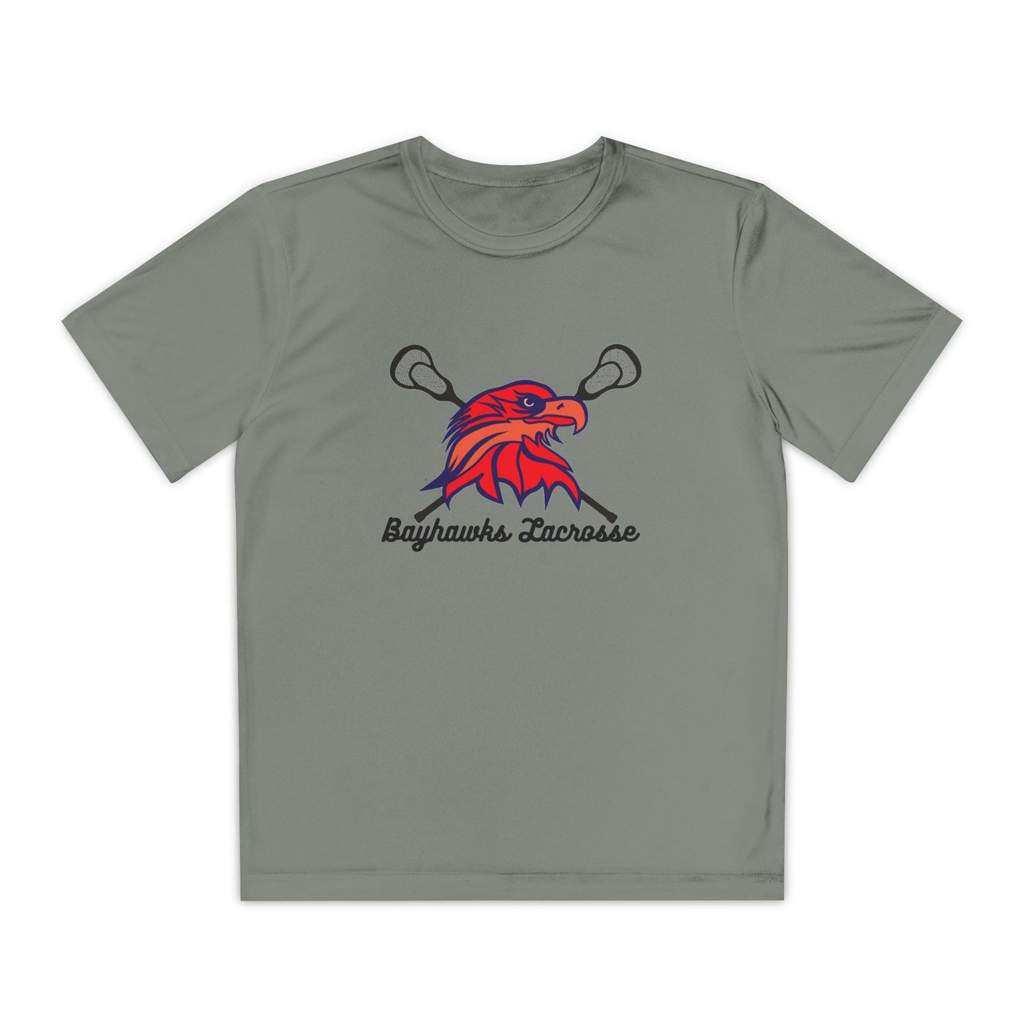 Bayhawks Youth Dry Competitor Tee