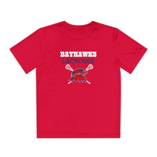Bayhawks Youth Dry Competitor Tee