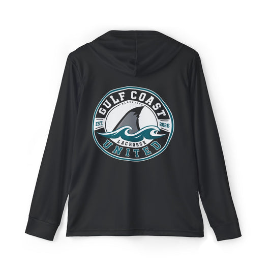 Gulf Coast United Black UPF Long Sleeved Hoodie