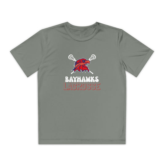 Bayhawks Youth Dry Competitor Tee