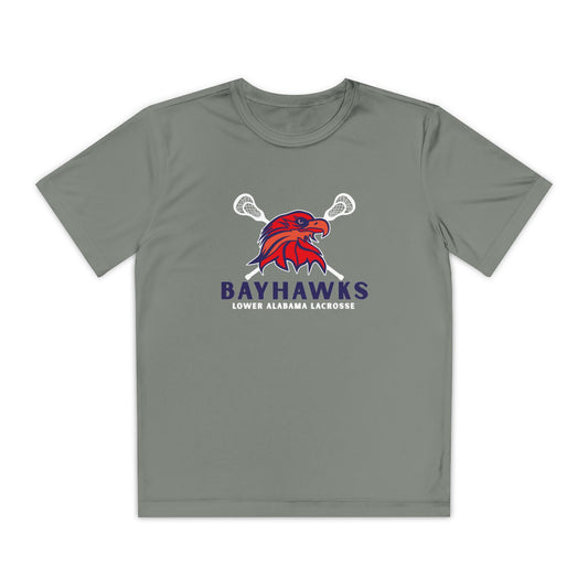 Bayhawks Youth Dry Competitor Tee