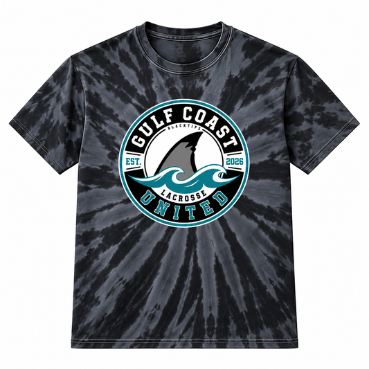 Gulf Coast United Youth Tie-Dye Lacrosse Tee