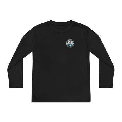 Gulf Coast United Logo- Youth Performance Long Sleeve