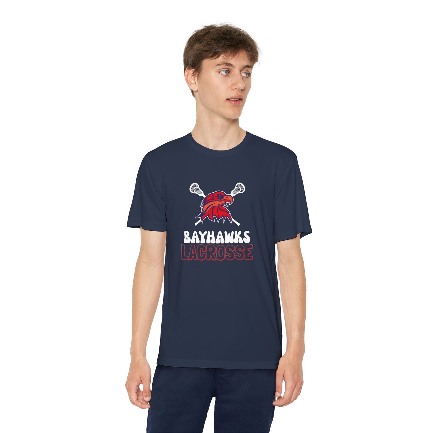 Bayhawks Youth Dry Competitor Tee