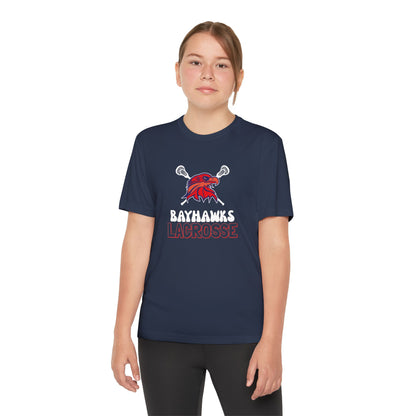 Bayhawks Youth Dry Competitor Tee