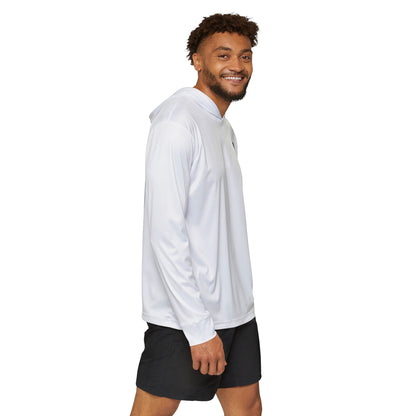 Gulf Coast United White UPF Long Sleeved Hoodie