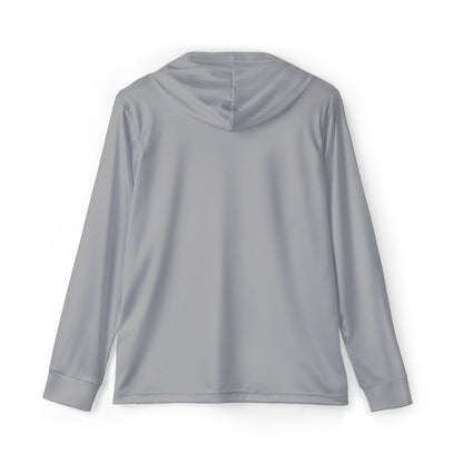 Gulf Coast United Blacktips Light Gray UPF Long Sleeved Hoodie