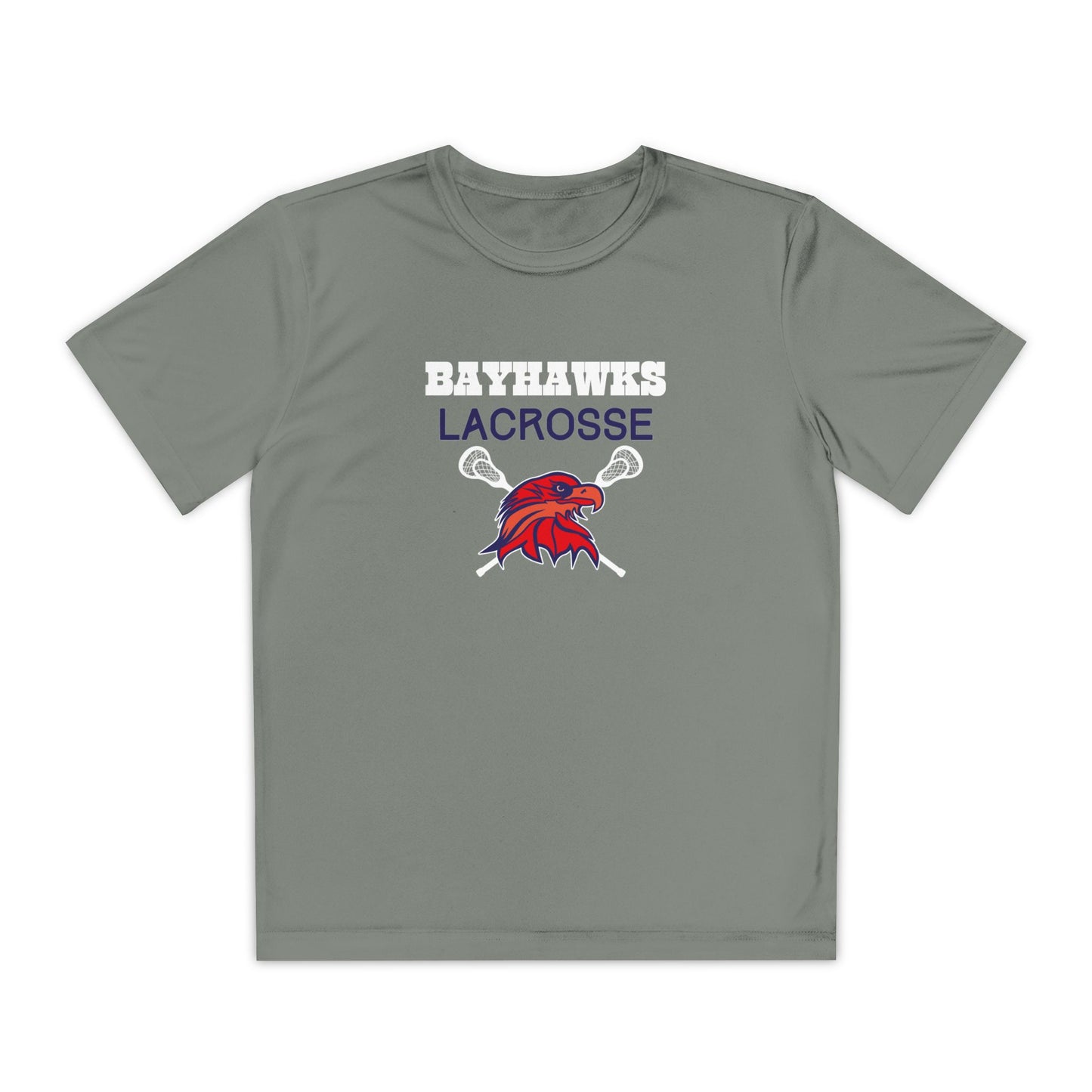 Bayhawks Youth Dry Competitor Tee