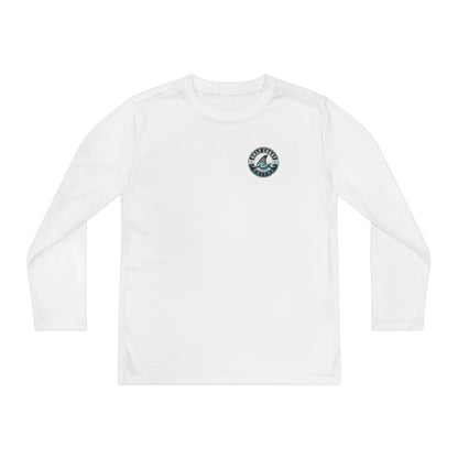 Gulf Coast United Logo- Youth Performance Long Sleeve
