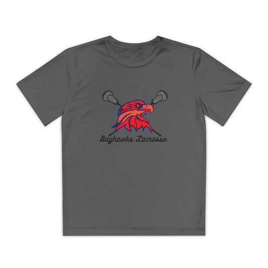 Bayhawks Youth Dry Competitor Tee