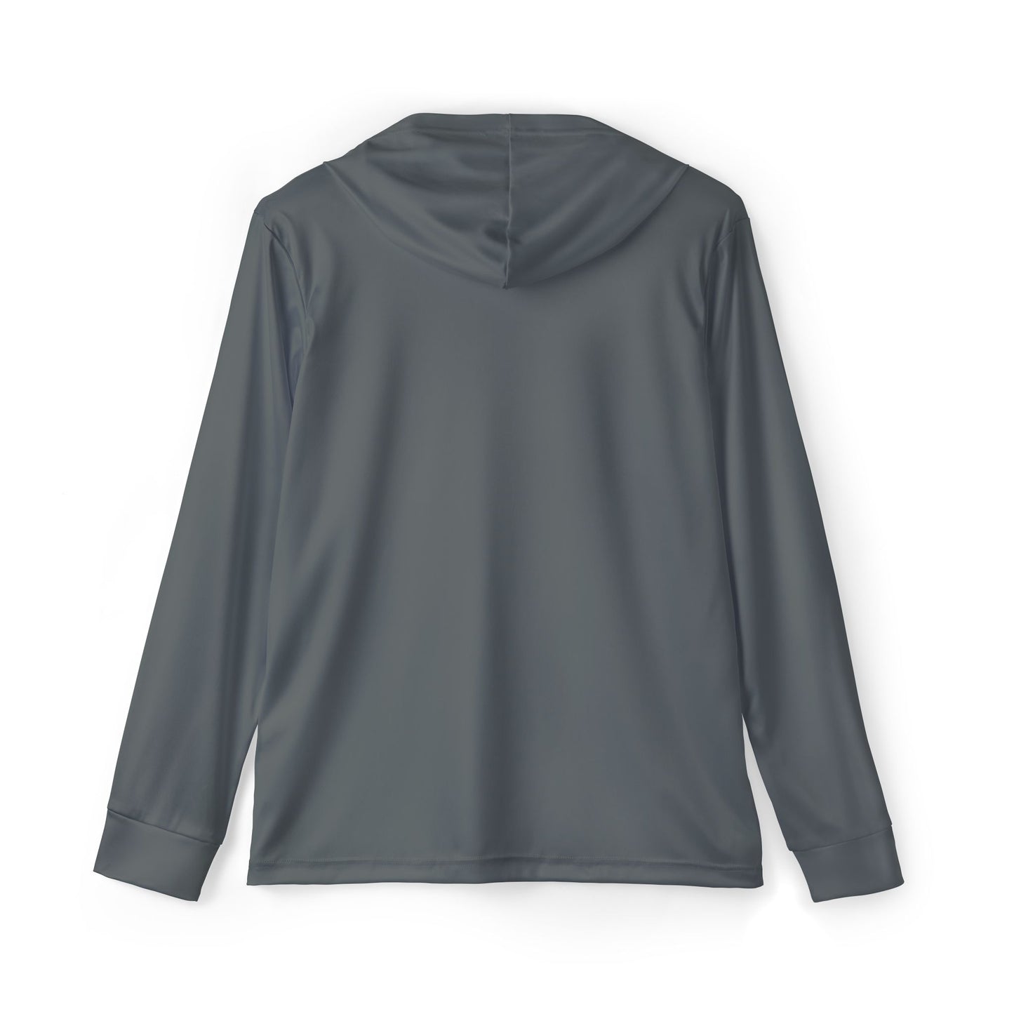 Gulf Coast United Emblem Dark Gray UPF Long Sleeved Hoodie
