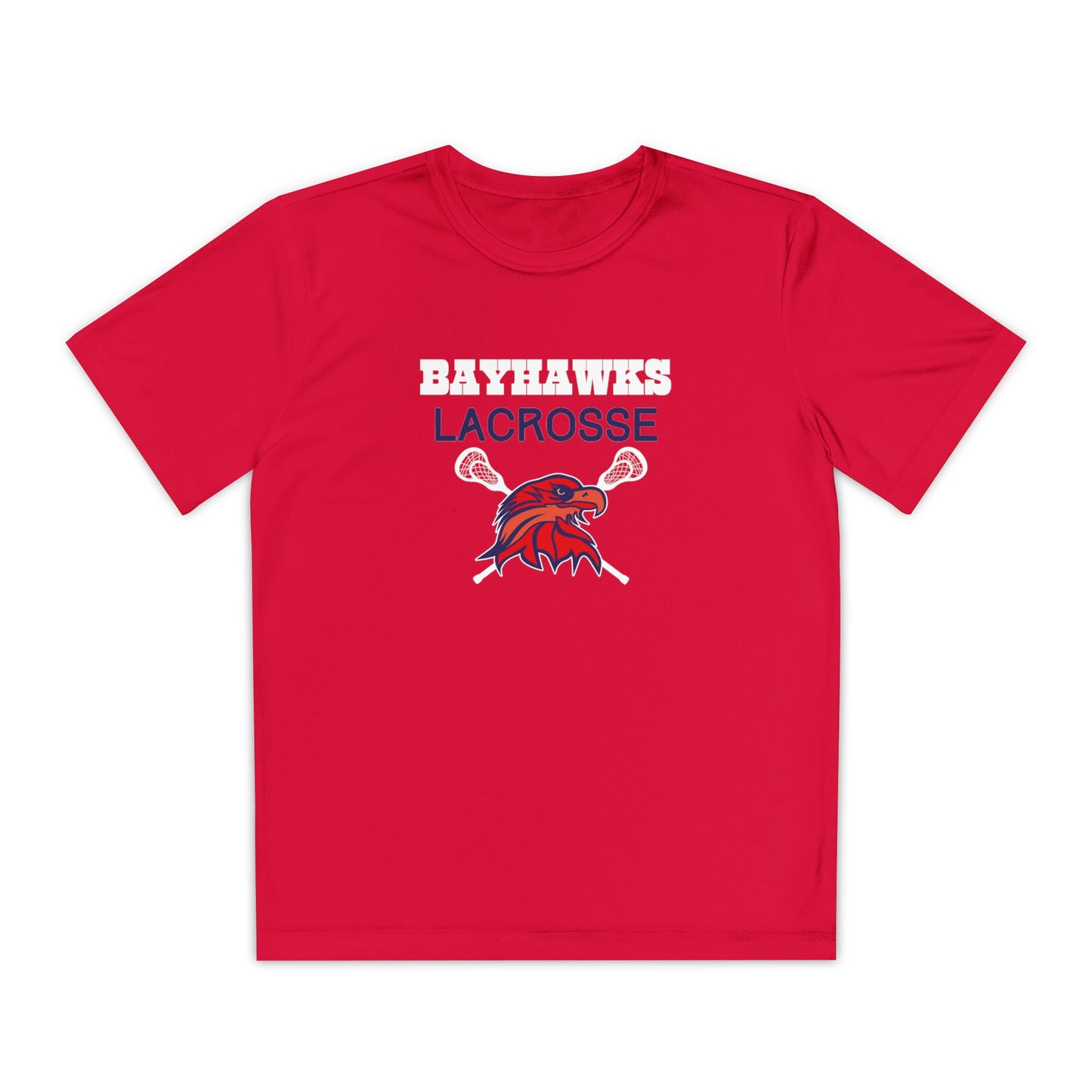 Bayhawks Youth Dry Competitor Tee