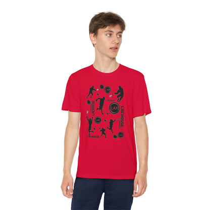 Boys "Lacrosse" Competitor Graphic Tee