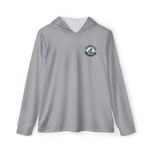 Gulf Coast United Light Gray UPF Long Sleeved Hoodie