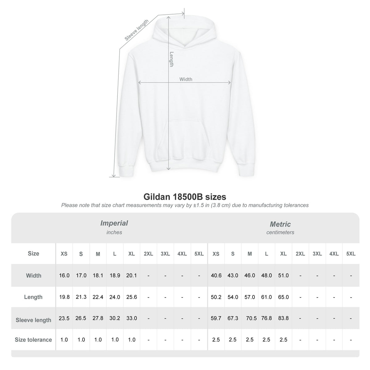 GCU Logo-Youth Heavyweight Hoodie