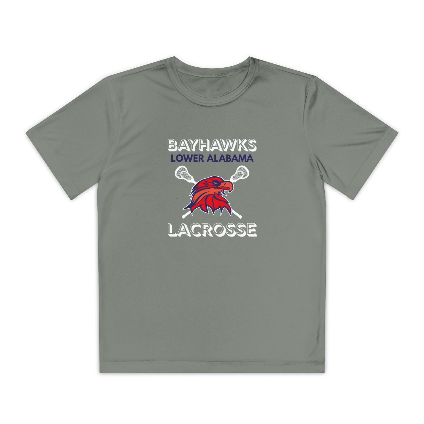 Bayhawks Youth Dry Competitor Tee