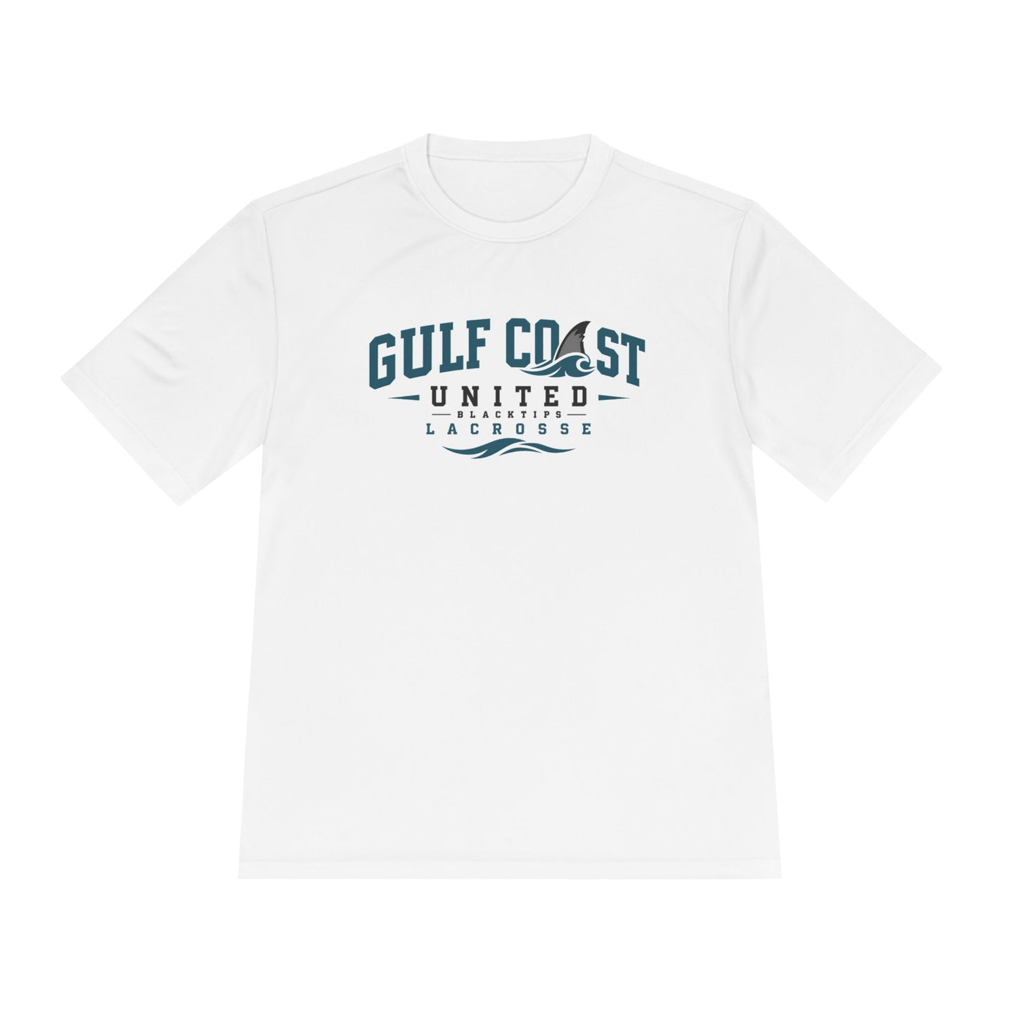 Gulf Coast United Lacrosse Blacktips-Adult Performance Tee