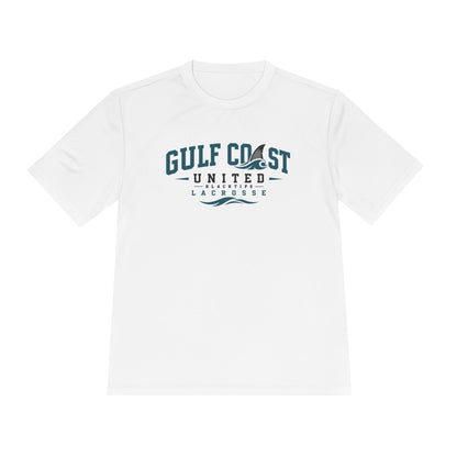Gulf Coast United Lacrosse Blacktips-Adult Performance Tee