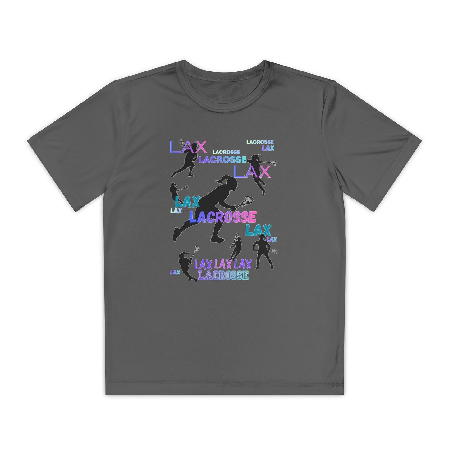 Youth Girls "Lacrosse" Competitor Graphic Tee