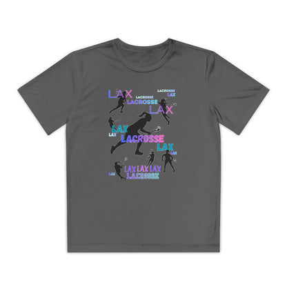 Youth Girls "Lacrosse" Competitor Graphic Tee