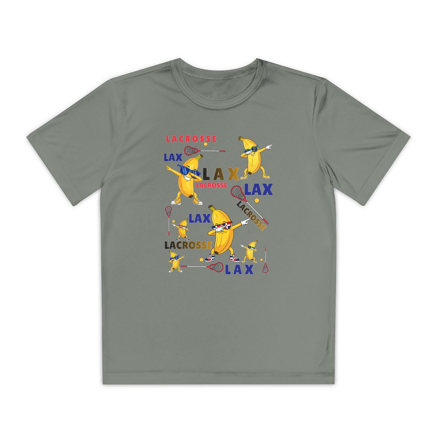 "Go Bananas" Lacrosse Competitor Graphic Tee