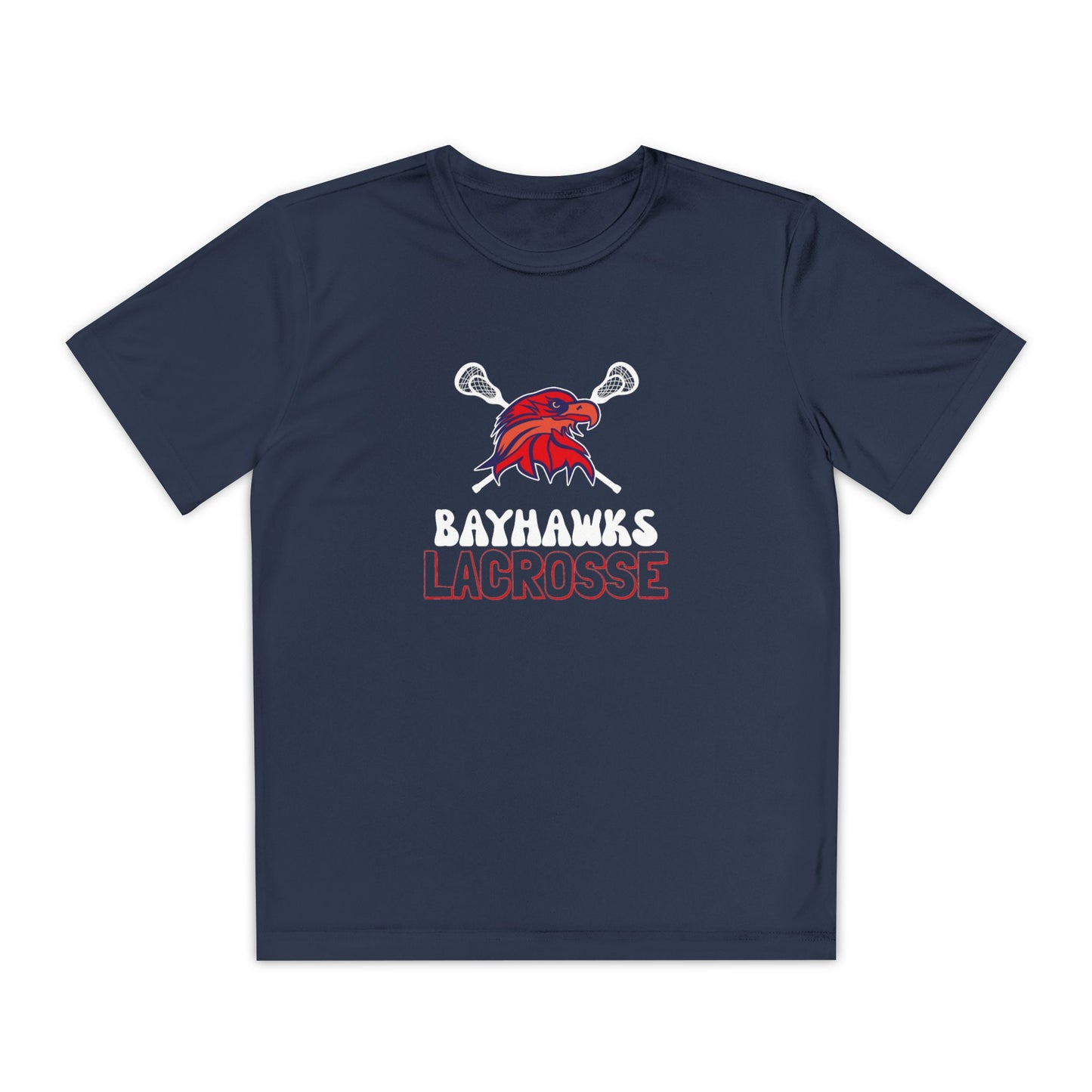 Bayhawks Youth Dry Competitor Tee