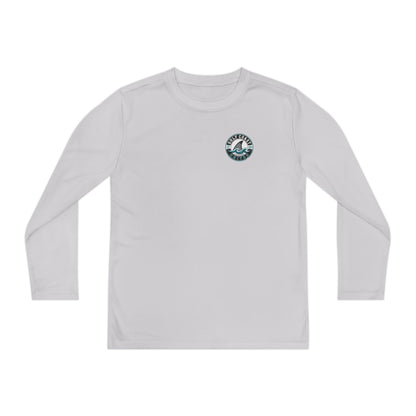 Gulf Coast United Logo- Youth Performance Long Sleeve
