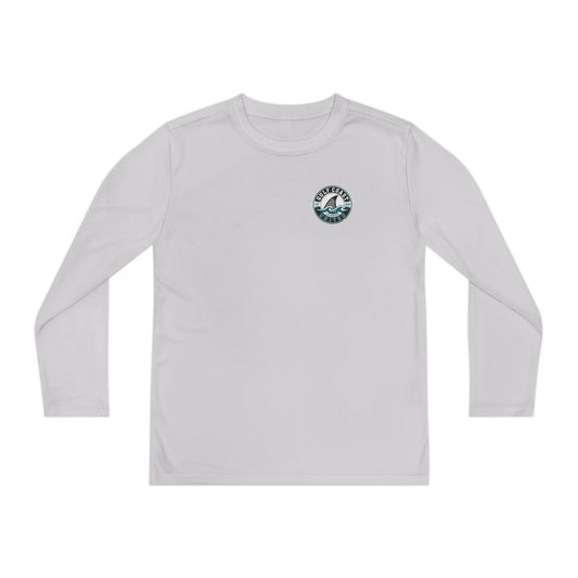 Gulf Coast United Logo- Youth Performance Long Sleeve