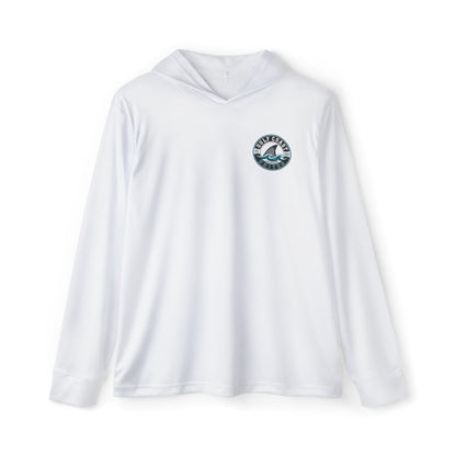 Gulf Coast United White UPF Long Sleeved Hoodie