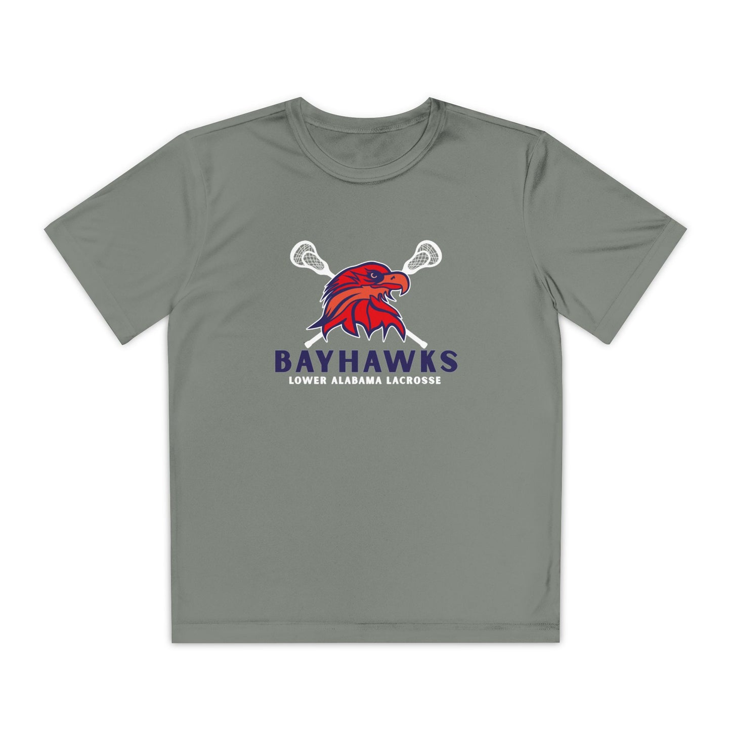 Bayhawks Youth Dry Competitor Tee