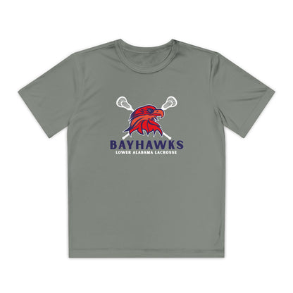 Bayhawks Youth Dry Competitor Tee