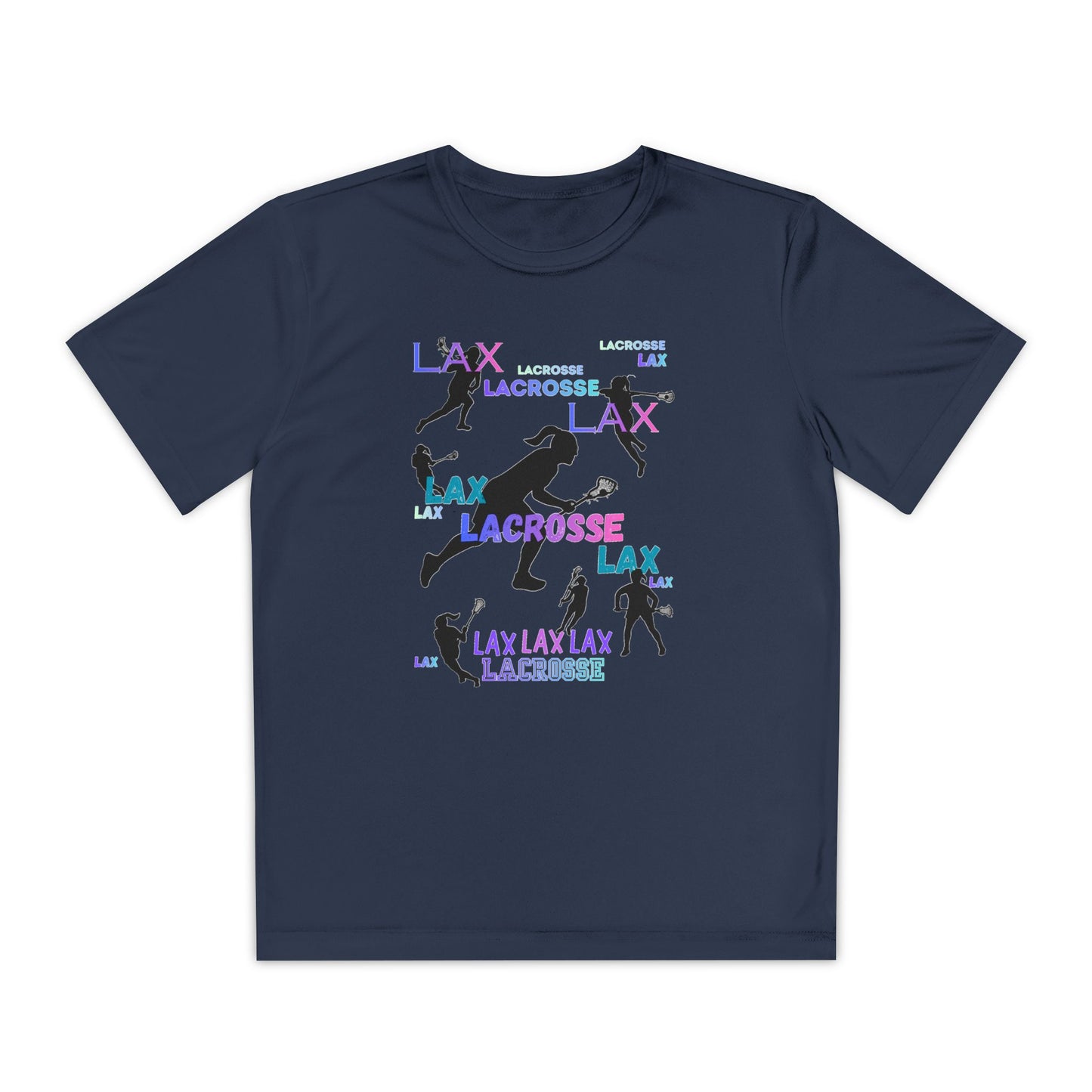 Youth Girls "Lacrosse" Competitor Graphic Tee