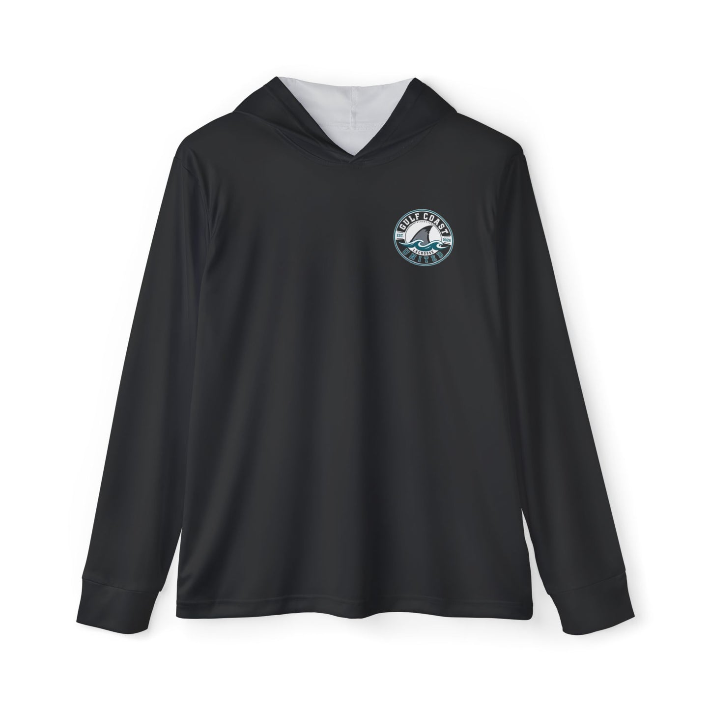 Gulf Coast United Black UPF Long Sleeved Hoodie