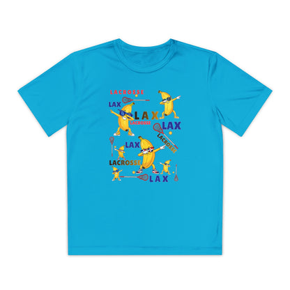 "Go Bananas" Lacrosse Competitor Graphic Tee