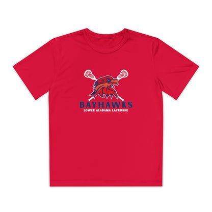 Bayhawks Youth Dry Competitor Tee