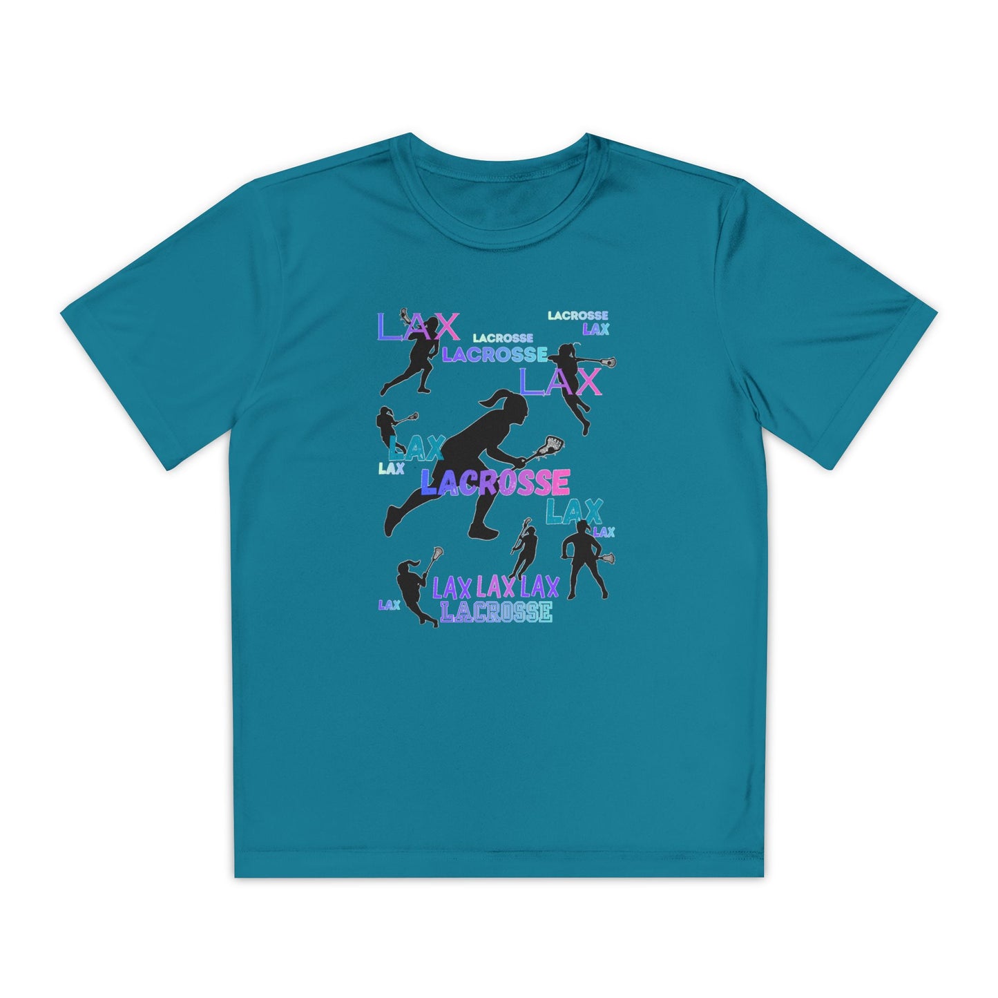 Youth Girls "Lacrosse" Competitor Graphic Tee