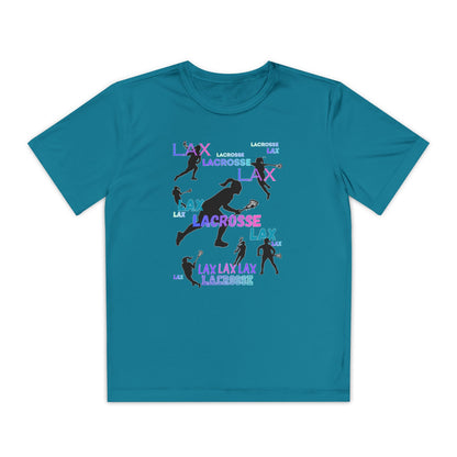 Youth Girls "Lacrosse" Competitor Graphic Tee