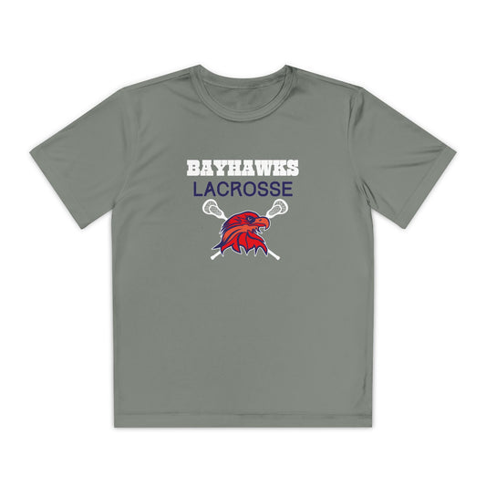 Bayhawks Youth Dry Competitor Tee