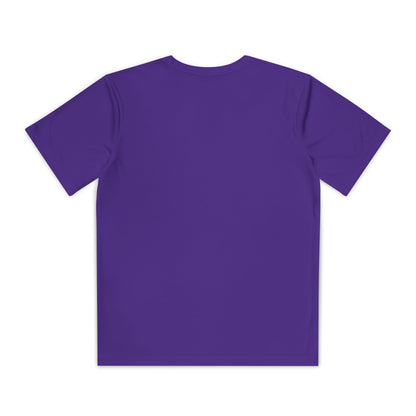Youth Girls "Peace, Love, & Lacrosse" Competitor Graphic Tee