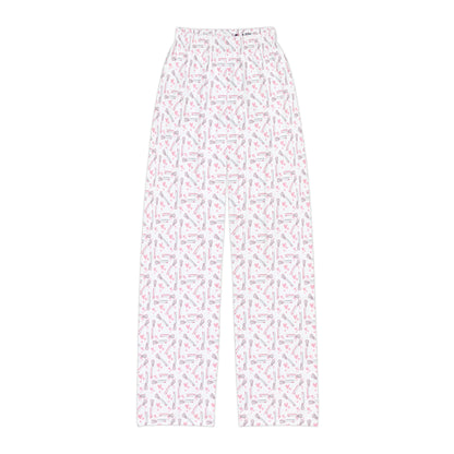 Youth Girls Lacrosse Lounge Pants / Pajama Bottoms