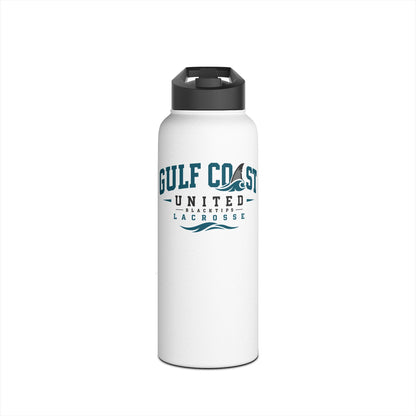 Gulf Coast United Lacrosse Stainless Steel Water Bottle