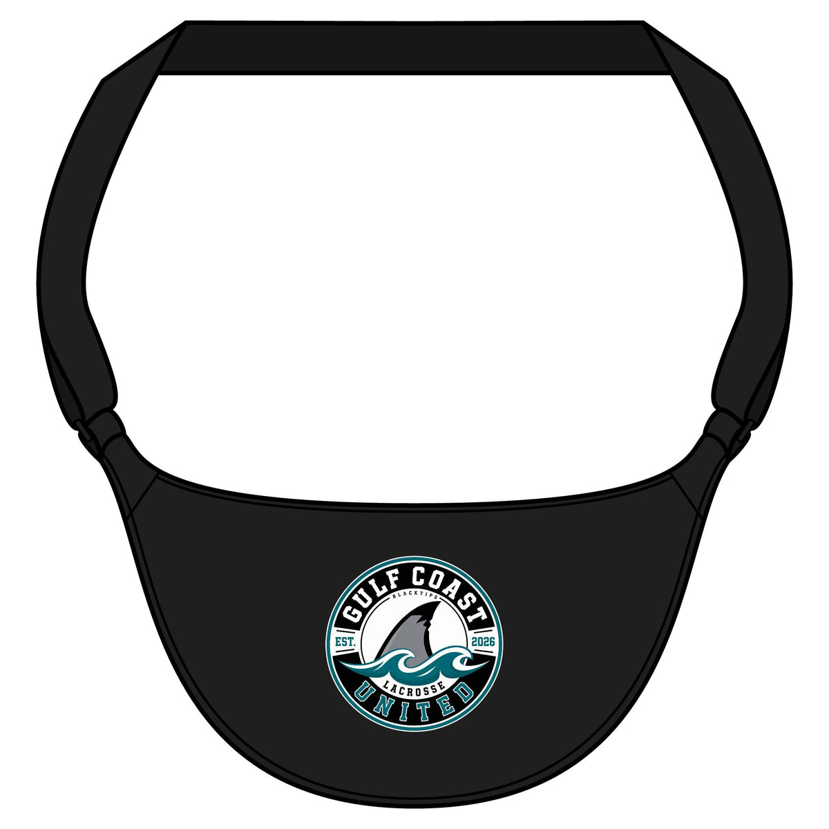 GCU Matte Black Fanny Pack