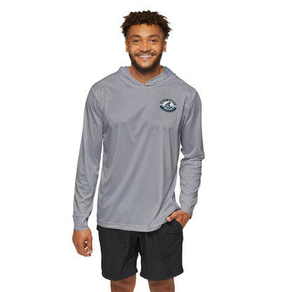 Gulf Coast United Light Gray UPF Long Sleeved Hoodie