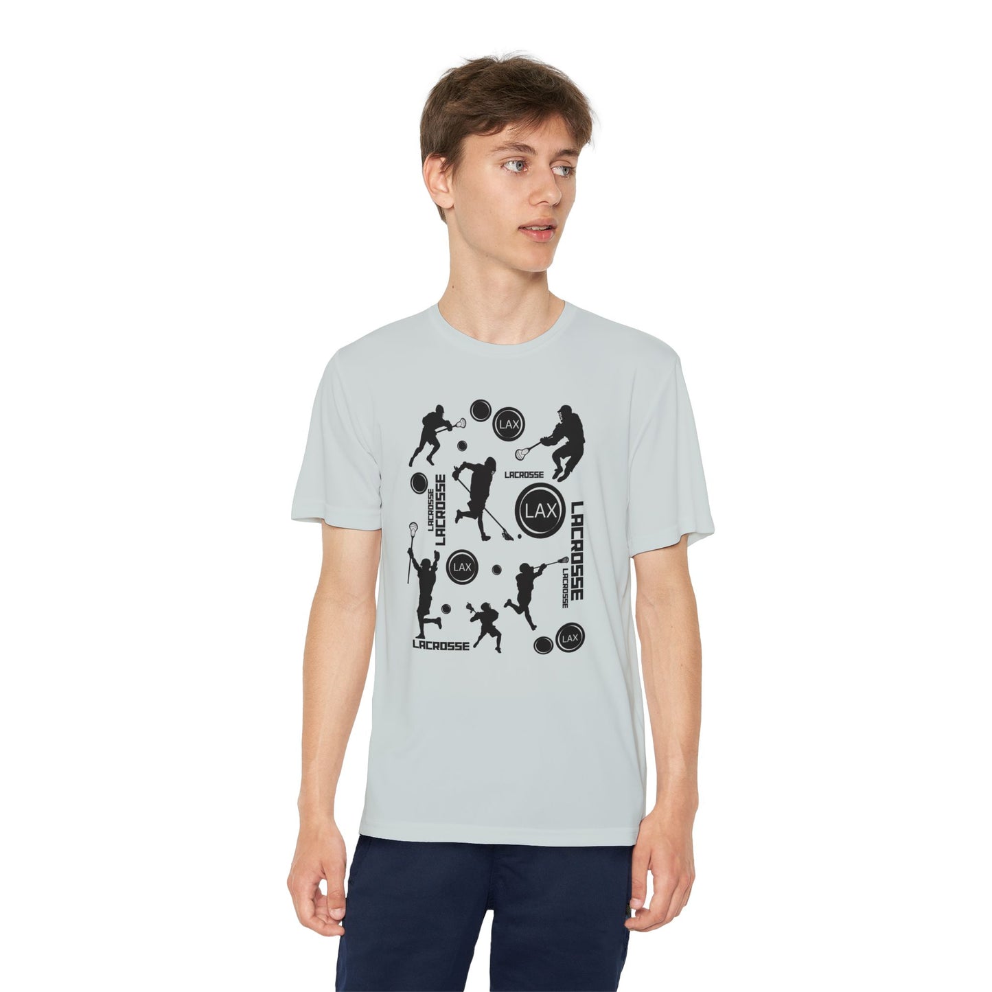 Boys "Lacrosse" Competitor Graphic Tee
