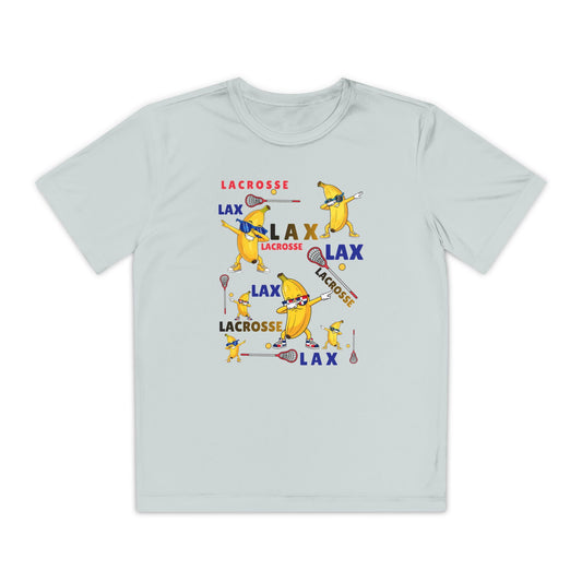 "Go Bananas" Lacrosse Competitor Graphic Tee