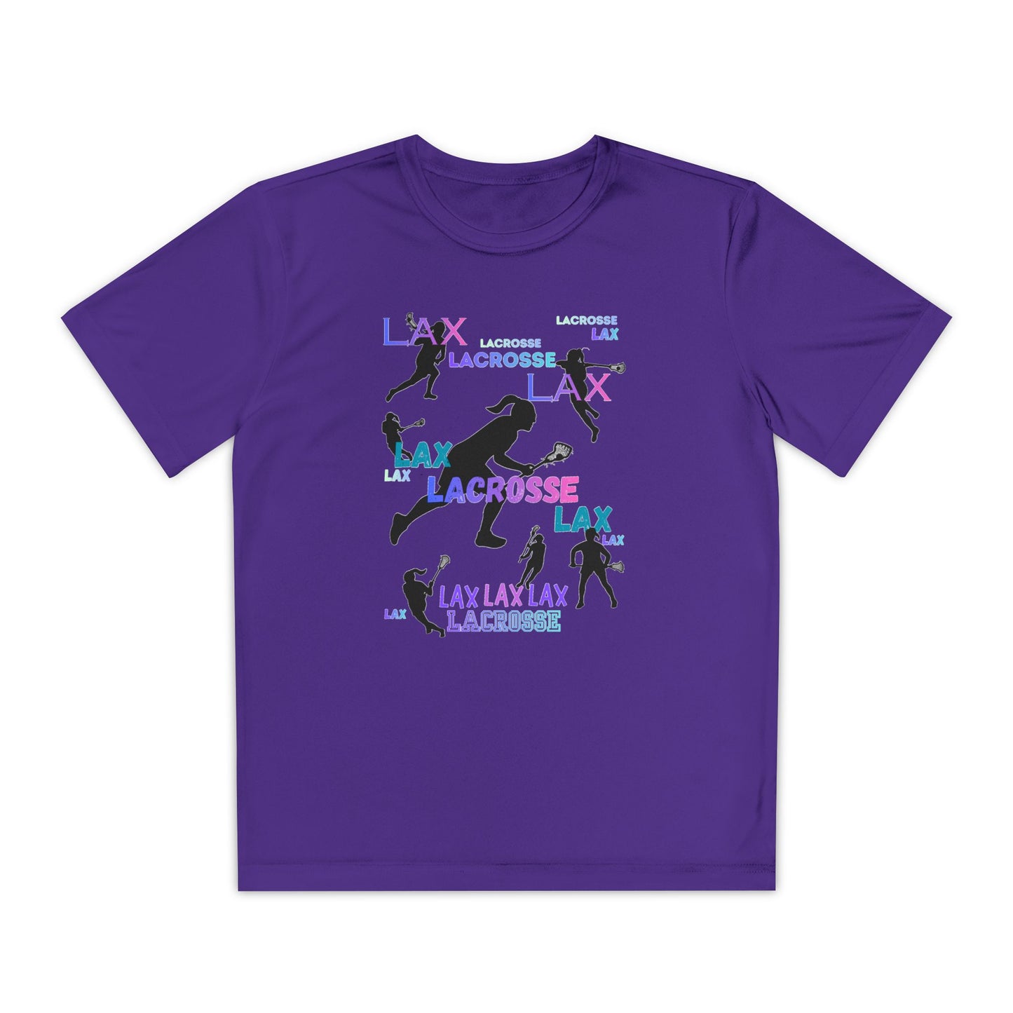 Youth Girls "Lacrosse" Competitor Graphic Tee