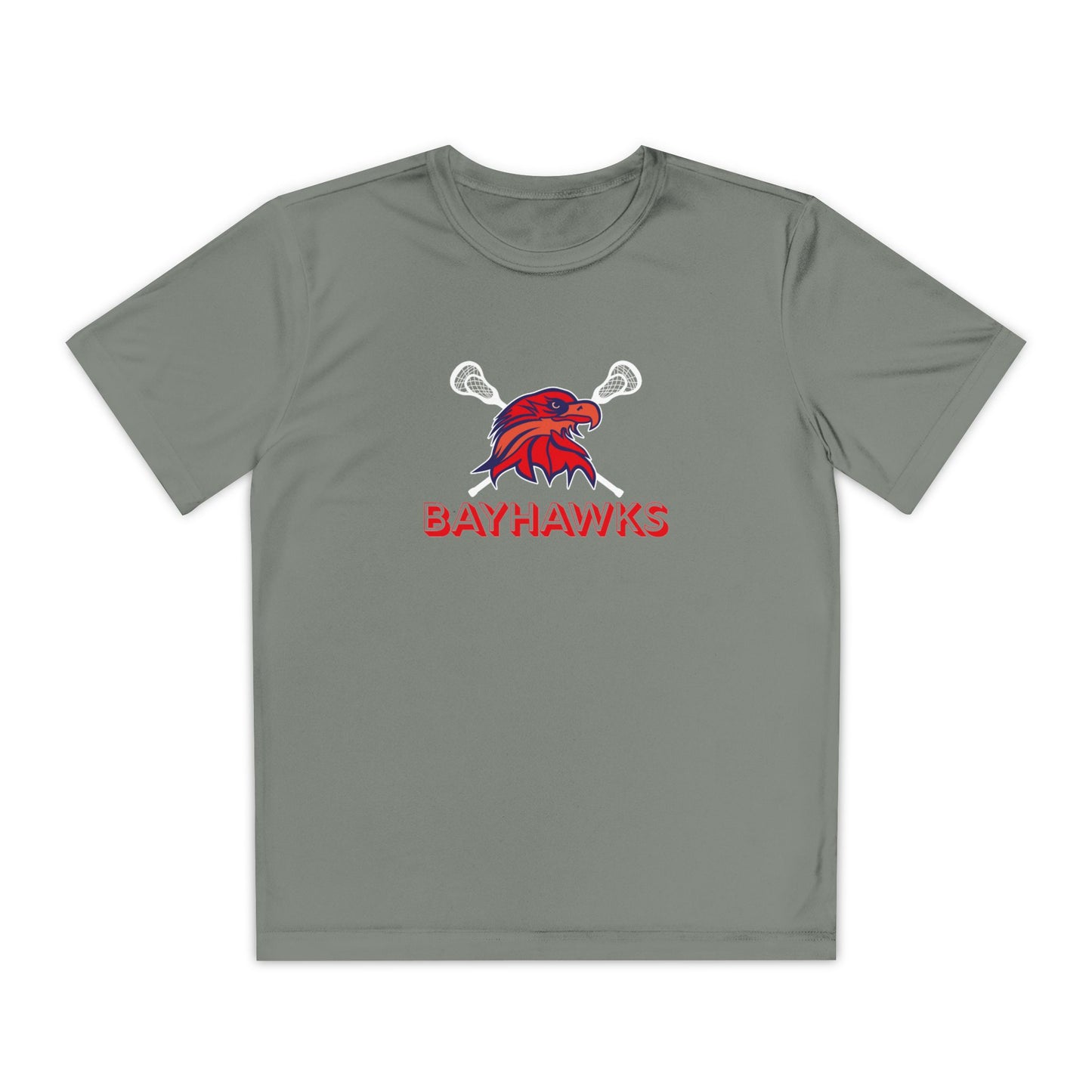 Bayhawks Youth Dry Competitor Tee